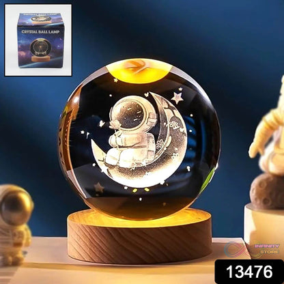 Astronaut Ball Night Light Lamp Decorative Lamp For Living Room Decor (1 Pc) - infinityexculsivestore.com
