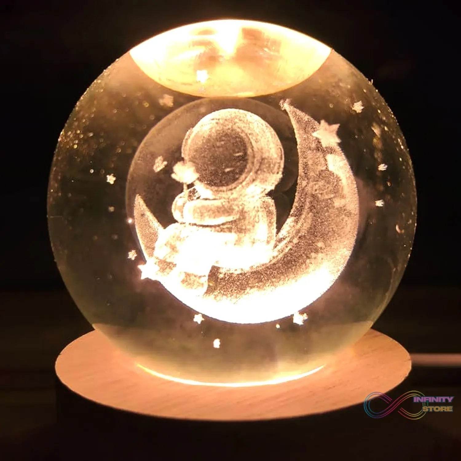 Astronaut Ball Night Light Lamp Decorative Lamp For Living Room Decor (1 Pc) - infinityexculsivestore.com