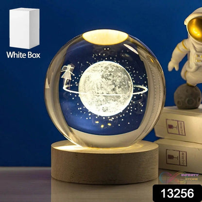 Astronaut Ball Night Light with Resin Base Decorative for Living Room Decor (1 Pc) - infinityexculsivestore.com