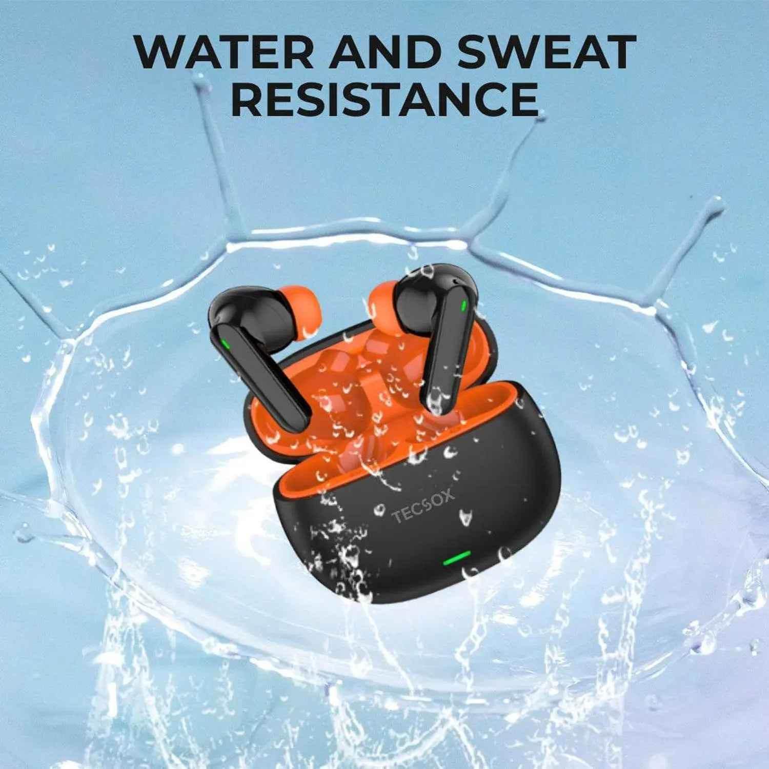 AudioX Bluetooth Earbuds, 40 Hr | Powerful Bass (1 Pc) - infinityexculsivestore.com