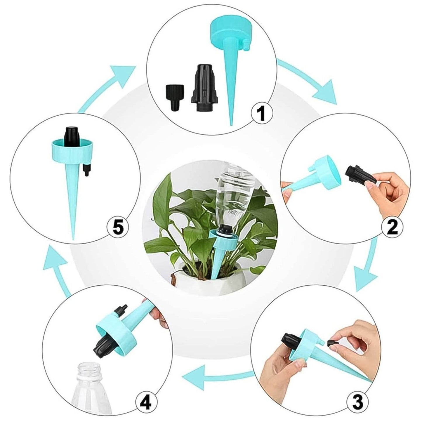 Auto Plant Watering Devices (1 Pc / Mix Color) - infinityexculsivestore.com