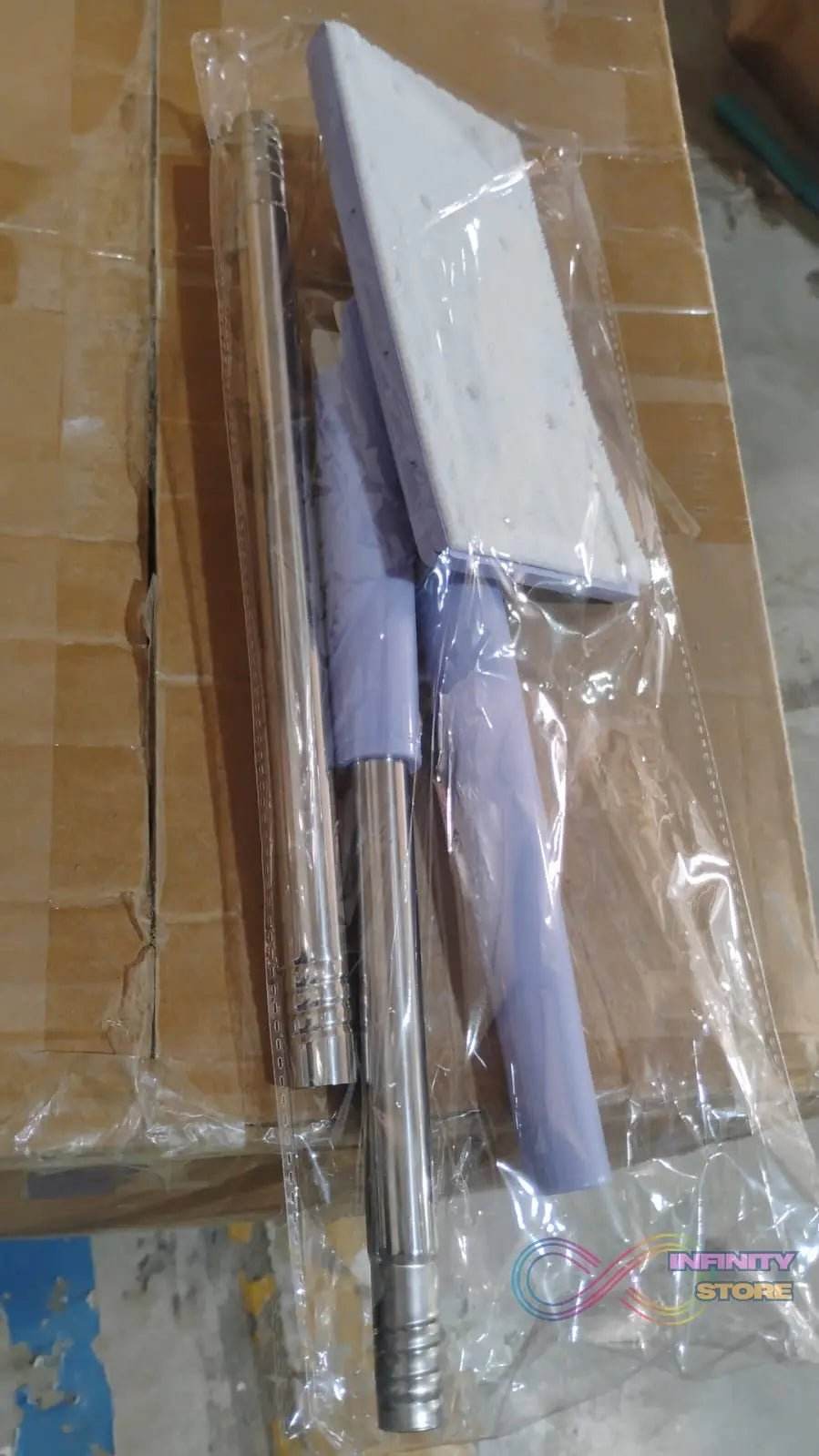 Automatic Cloth Changing Mini Mop with Push Pull Cloth Changing Handle (1 Pc) - infinityexculsivestore.com