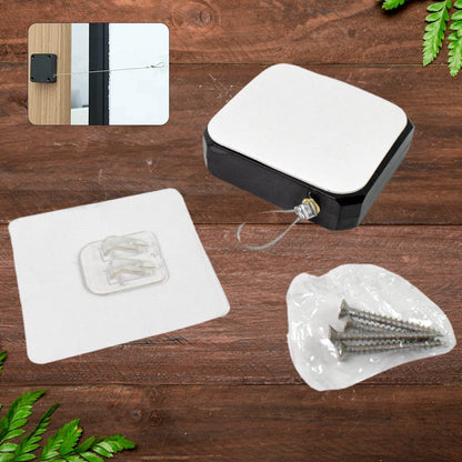 Automatic Door Closer Punch-Free Automatic Sensor Door Closer With 4 Screw - infinityexculsivestore.com