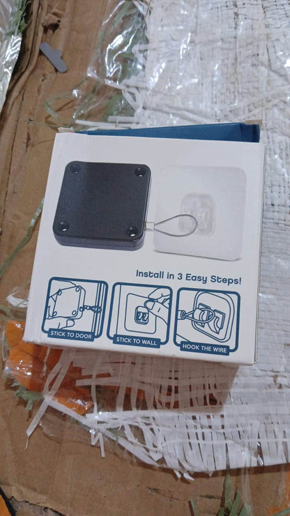 Automatic Door Closer Punch-Free Automatic Sensor Door Closer With 4 Screw - infinityexculsivestore.com