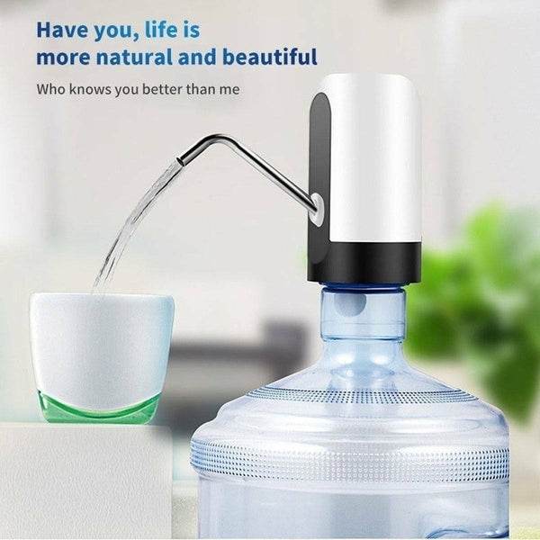 Automatic Drinking Cooler USB Charging Portable Pump Dispenser - infinityexculsivestore.com