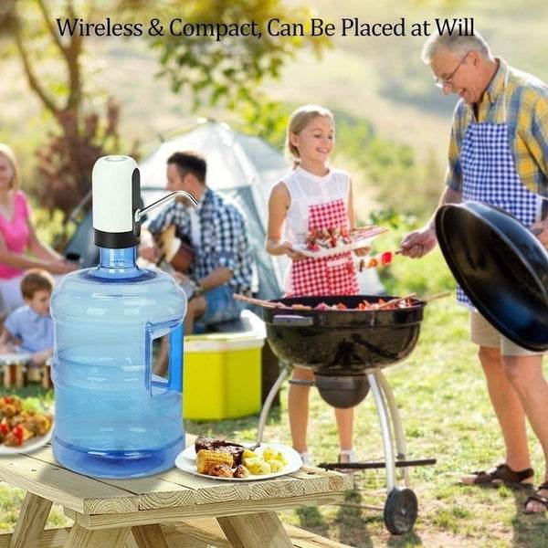 Automatic Drinking Cooler USB Charging Portable Pump Dispenser - infinityexculsivestore.com