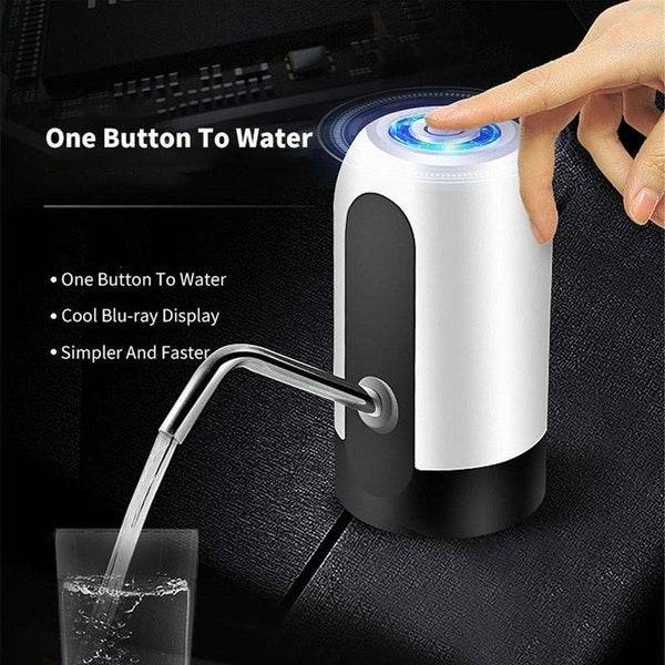 Automatic Drinking Cooler USB Charging Portable Pump Dispenser - infinityexculsivestore.com