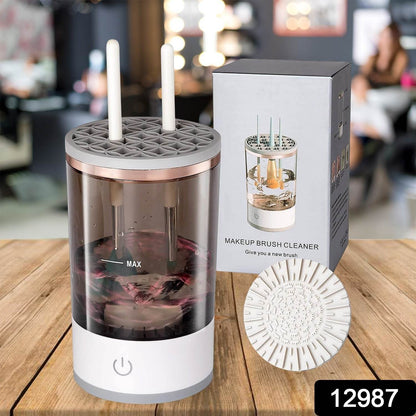 Automatic Makeup Brush Cleaner Fast Electric Brush Cleaner Hand Free Machine Super Clean Brush Washer & Brushes Organizer Tool (1 Pc) - infinityexculsivestore.com
