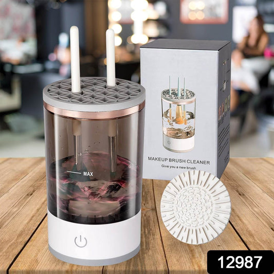 Automatic Makeup Brush Cleaner Fast Electric Brush Cleaner Hand Free Machine Super Clean Brush Washer & Brushes Organizer Tool (1 Pc) - infinityexculsivestore.com