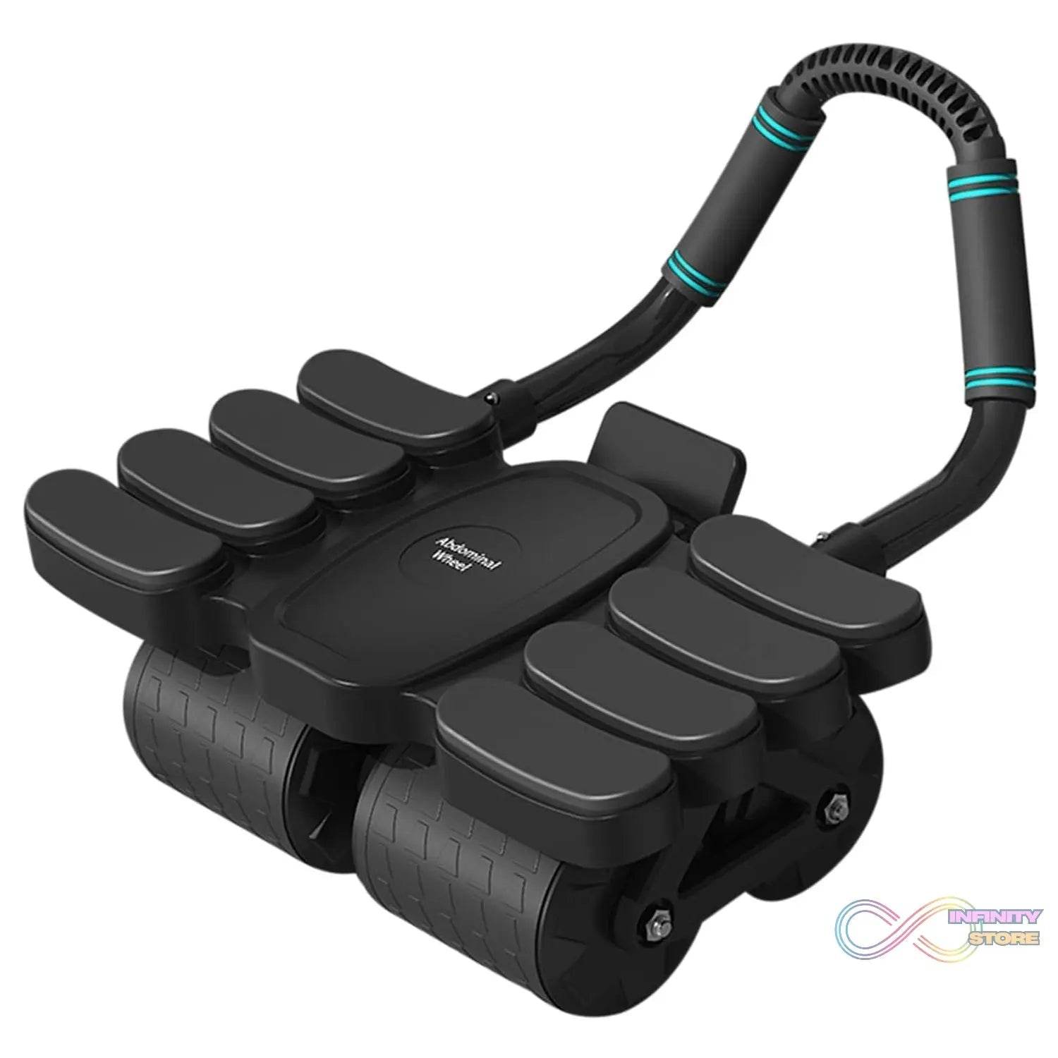Automatic Rebound Abdominal Wheel with 8 Elbow Supports (1 Pc) - infinityexculsivestore.com