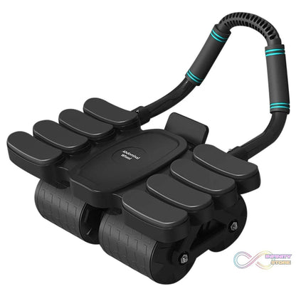 Automatic Rebound Abdominal Wheel with 8 Elbow Supports (1 Pc) - infinityexculsivestore.com
