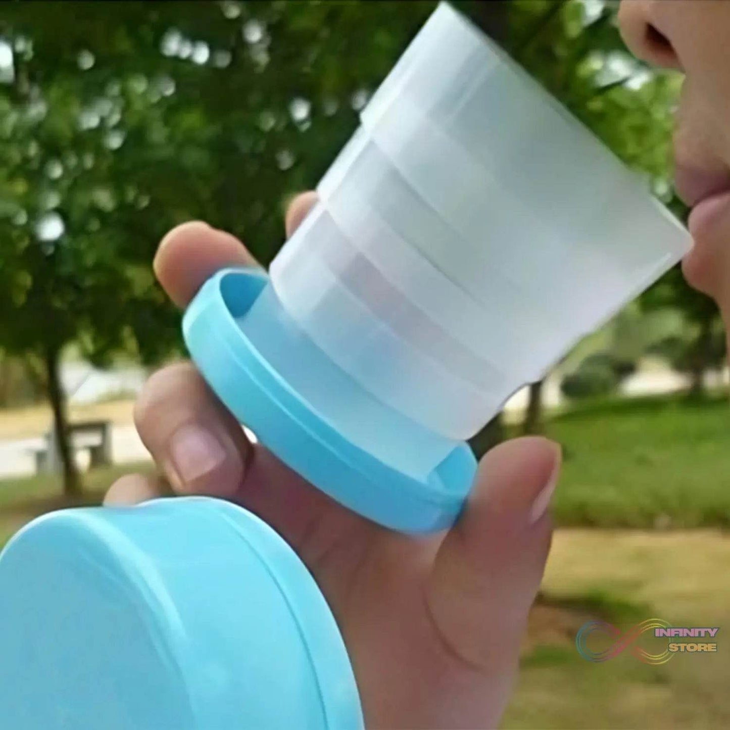 B Grade Portable Travelling Cup / Tumbler With Lid (Pack of 1) - infinityexculsivestore.com