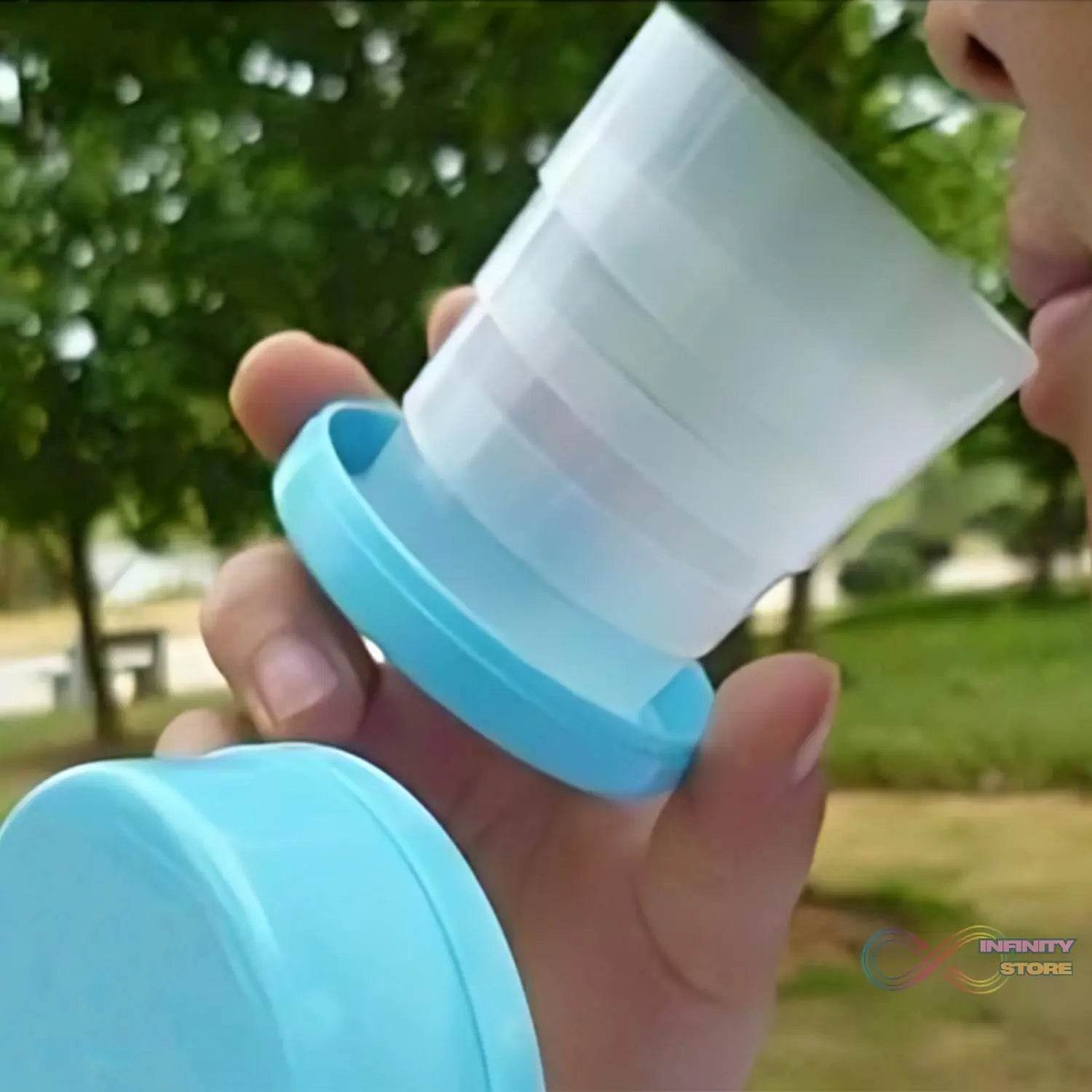 B Grade Portable Travelling Cup / Tumbler With Lid (Pack of 1) - infinityexculsivestore.com