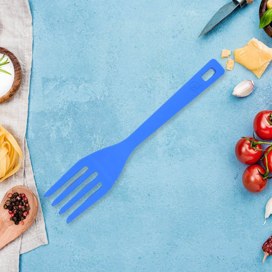 BENDABLE KIDS SILICONE HANDLE FORK | CHILDREN PLASTIC BABY FORK ( 1pc ) - infinityexculsivestore.com