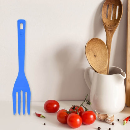 BENDABLE KIDS SILICONE HANDLE FORK | CHILDREN PLASTIC BABY FORK ( 1pc ) - infinityexculsivestore.com