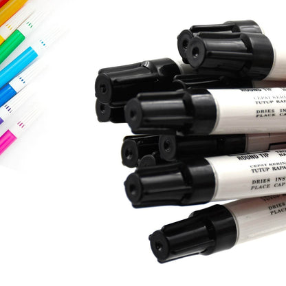BLACK PERMANENT MARKER LEAK PROOF MARKER CRAFTWORKS, SCHOOL PROJECTS AND OTHER | SUITABLE FOR OFFICE AND HOME USE (PACK OF 12 PC) - infinityexculsivestore.com