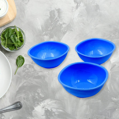 BPA Free Plastic Bowl Set for Cereal, Salad, Rice, Soup, Pasta, Snack Bowl, Microwave Safe, Dishwasher Safe (3 Pcs Set) - infinityexculsivestore.com