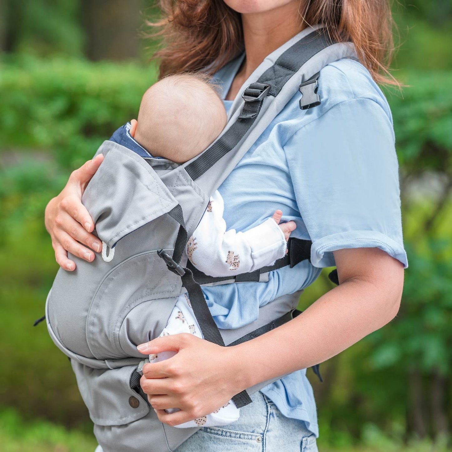 Baby Carrier Bag / Baby Holder Carrier with Four Modes of Use, Adjustable Sling and Easy to Use Design - infinityexculsivestore.com