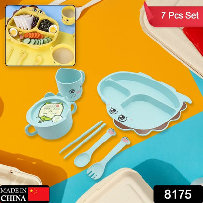 Baby Feeding Set For Kids And Toddlers (7 pcs set) - infinityexculsivestore.com