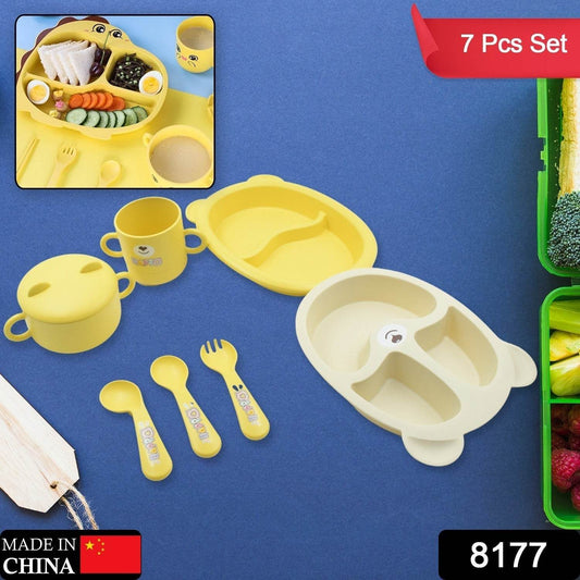 Baby Feeding Set For Kids And Toddlers (7 pcs set) - infinityexculsivestore.com