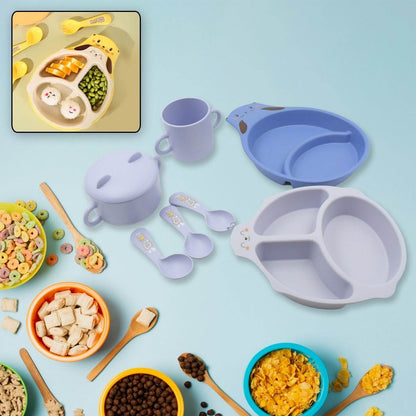 Baby Feeding Set For Kids And Toddlers (7 pcs set) - infinityexculsivestore.com