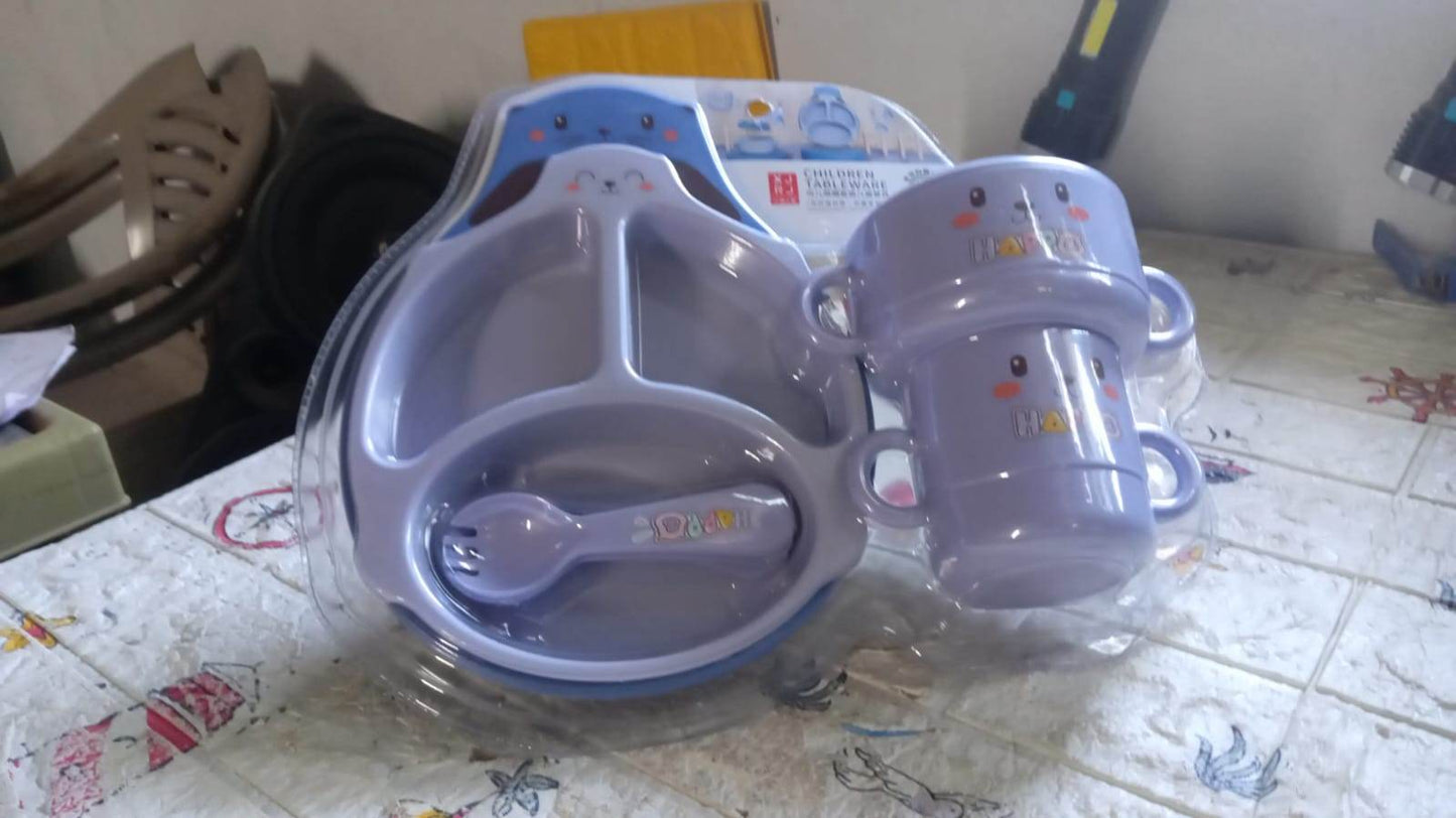Baby Feeding Set For Kids And Toddlers (7 pcs set) - infinityexculsivestore.com