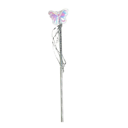 Baby Girl's Fairy Nylon Butterfly Wings Costume Butterfly Fairy Angel Wing| Wand And Hairband Multi- Color For Party (1pc) - infinityexculsivestore.com