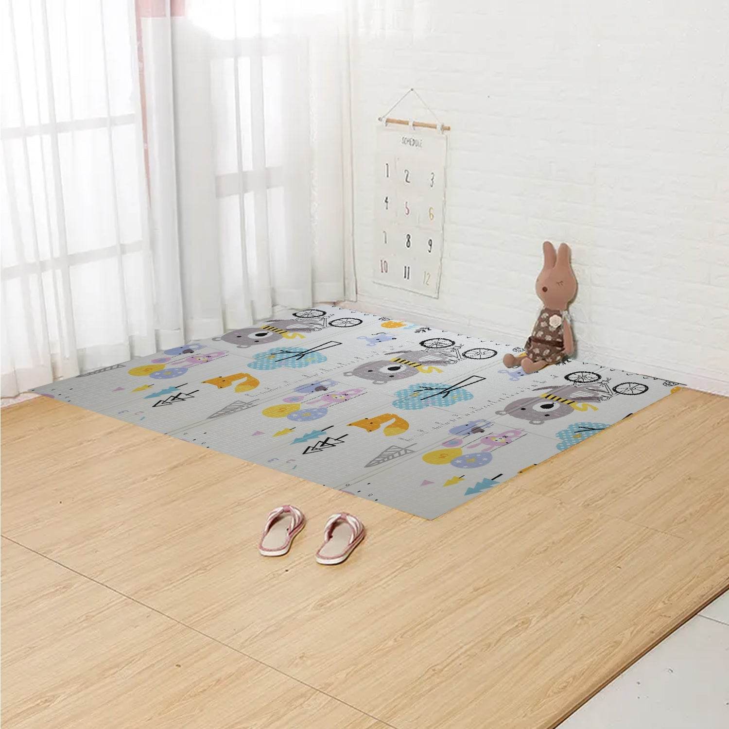 Baby Play Mat, Foam Play mat for Play Mat Baby Floor Play Baby Crawling Mat Large Soft Thick Baby Mat, Water-Proof Reversible Toxic Free (197x176 cm) - infinityexculsivestore.com