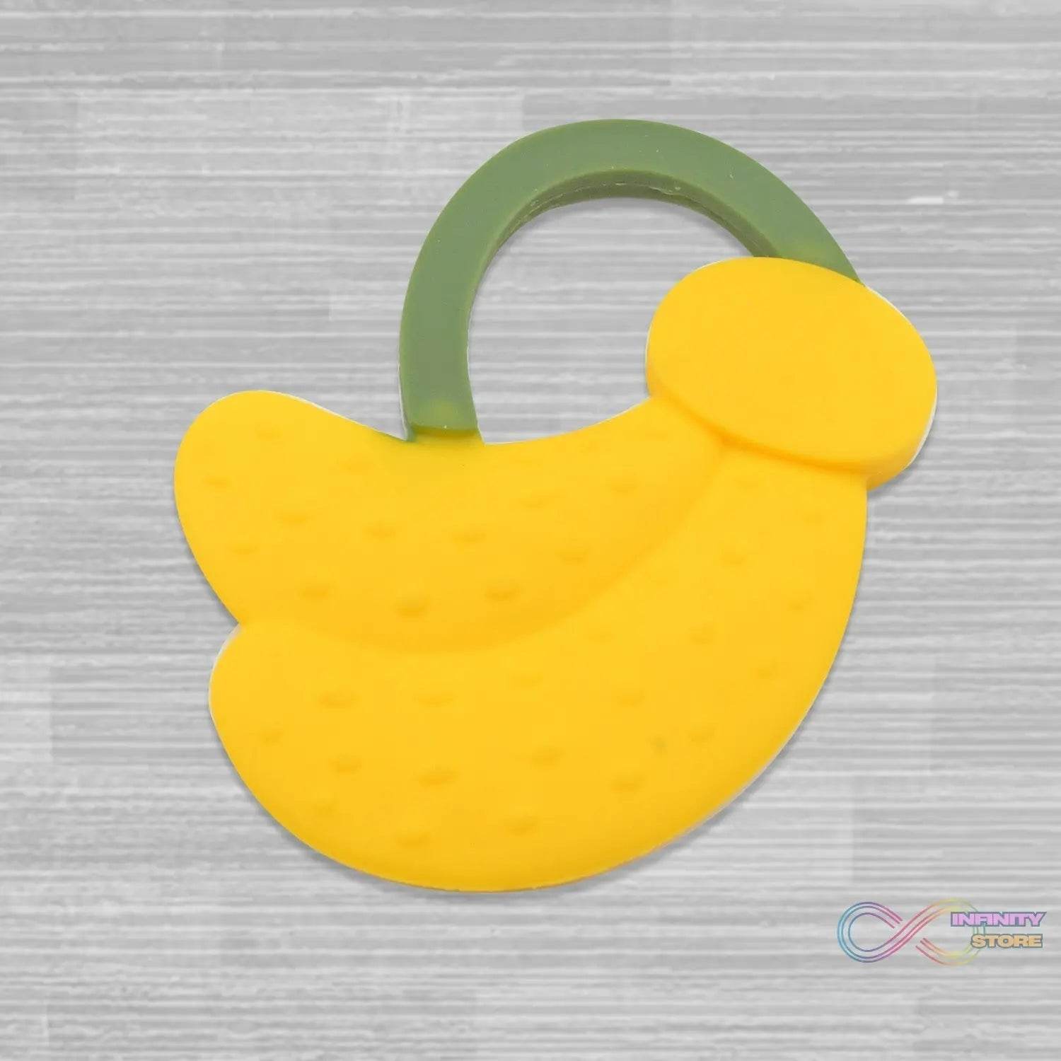 Baby Silicone Teether (1 Pc): Food Grade, Non-Toxic, Teething Relief (3 Months+) - infinityexculsivestore.com