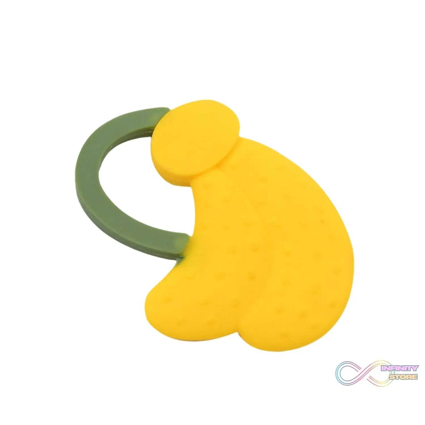 Baby Silicone Teether (1 Pc): Food Grade, Non-Toxic, Teething Relief (3 Months+) - infinityexculsivestore.com