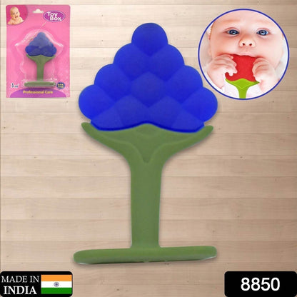 Baby Silicone Teether (1 Pc): Food Grade, Non-Toxic, Teething Relief (3 Months+) - infinityexculsivestore.com