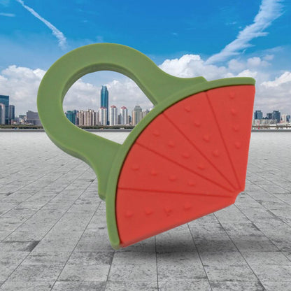 Baby Silicone Teether (1 Pc): Food Grade, Non-Toxic, Teething Relief (3 Months+) - infinityexculsivestore.com