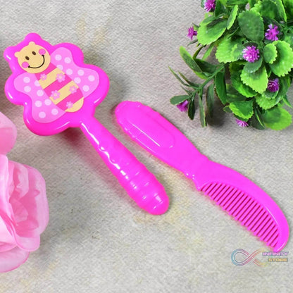 Baby comb and brush hair set (1 Pc / Mix Color) - infinityexculsivestore.com