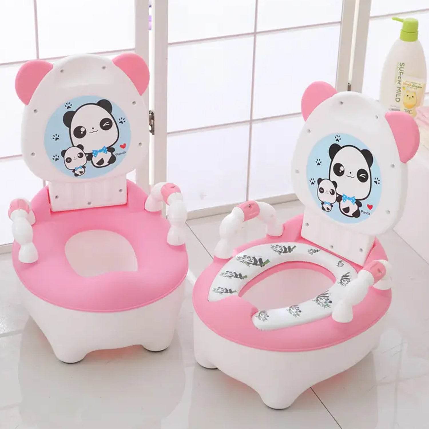 Baby portable Toilet, Baby Potty Training Seat Baby Potty Chair for Toddler Boys Girls Potty Seat for 1+ year child - infinityexculsivestore.com