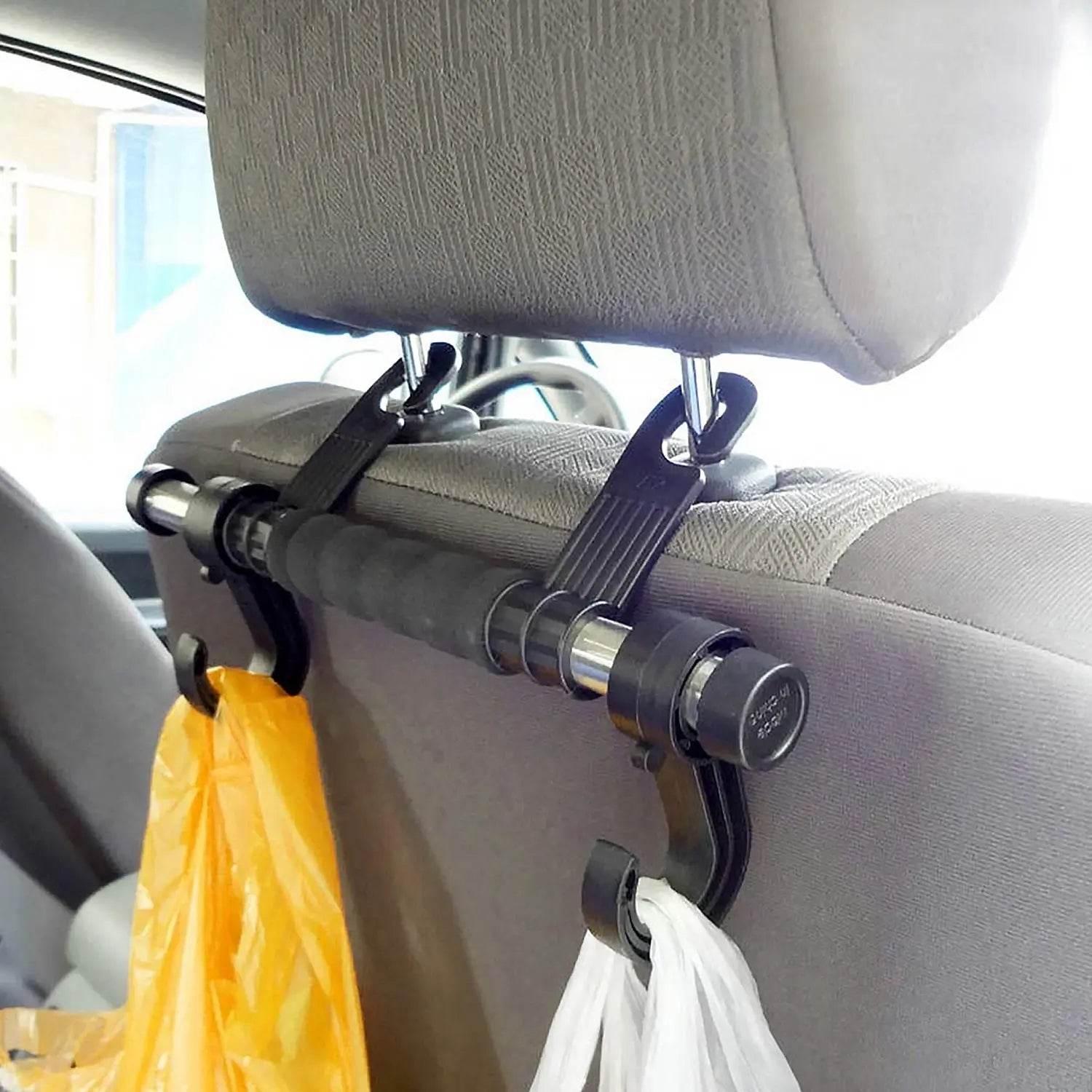 Back Seat Organizer Head Rest Luggage Bag Holder Hook Hanger Kit for Car Truck SUV - infinityexculsivestore.com