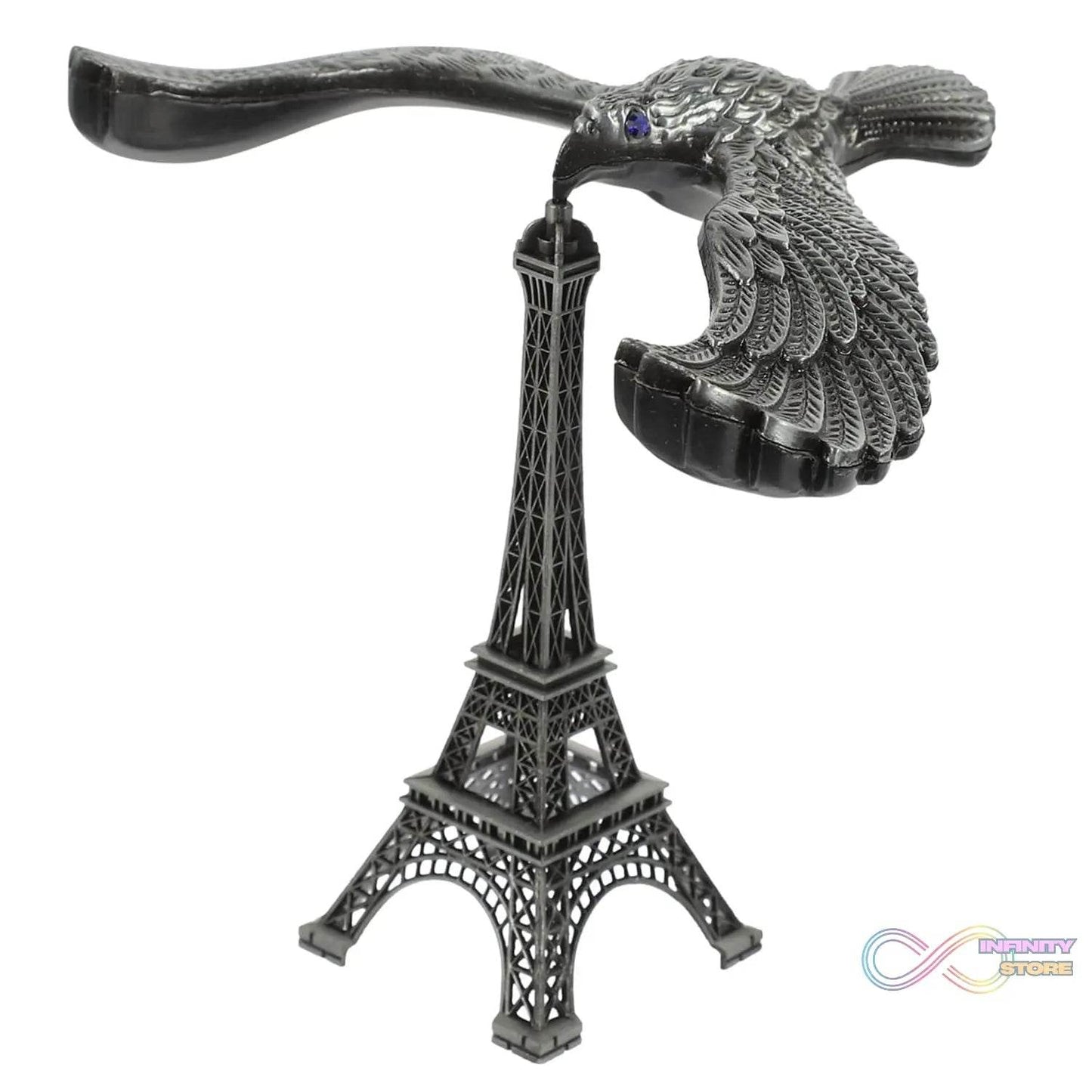 Balancing Bird Metal Eiffel Tower Statue Balance Eagle Toy (1 Set) - infinityexculsivestore.com