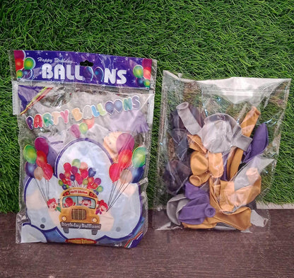 Balloons Kinds of Latex Balloons for Birthday / Anniversary / Valentine's / Wedding / Engagement Party Decoration Birthday Decoration Items for Kids Multicolor (24 Pcs Set) - infinityexculsivestore.com