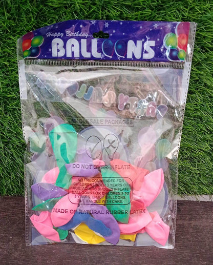 Balloons Kinds of Latex Balloons for Birthday / Anniversary / Valentine's / Wedding / Engagement Party Decoration Birthday Decoration Items for Kids Multicolor (24 Pcs Set) - infinityexculsivestore.com