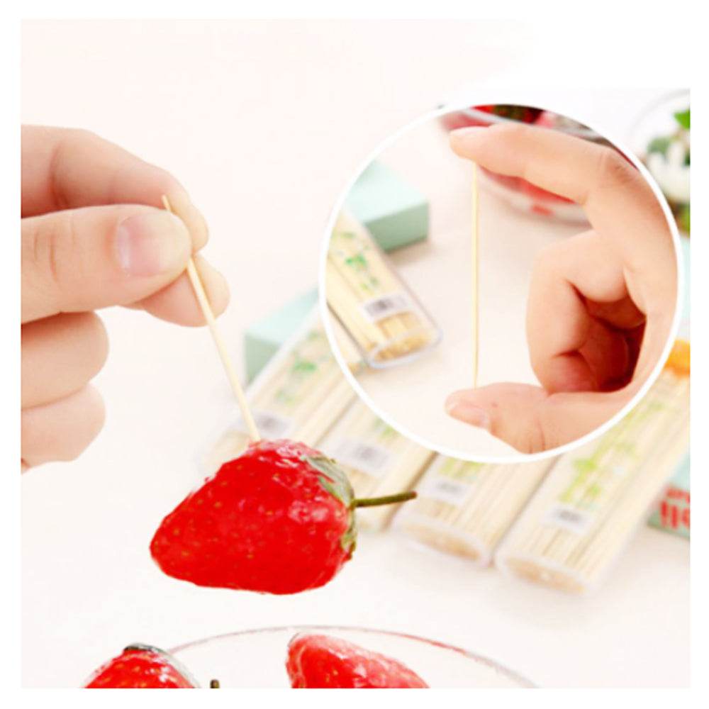 Bamboo Toothpicks with Dispenser Boxq - infinityexculsivestore.com