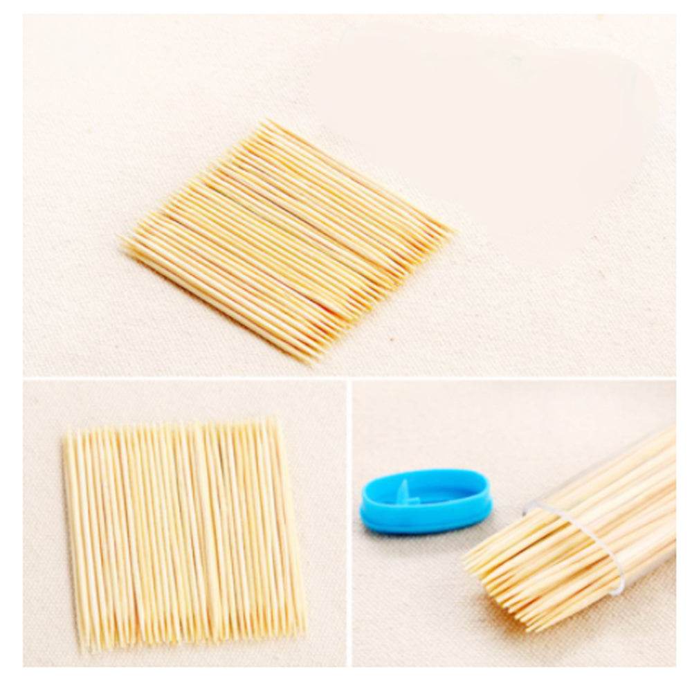 Bamboo Toothpicks with Dispenser Boxq - infinityexculsivestore.com