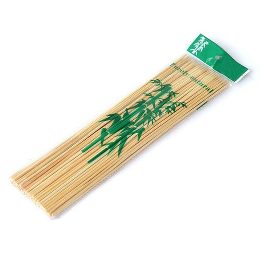 Bamboo Wood Skewer BBQ Sticks - infinityexculsivestore.com