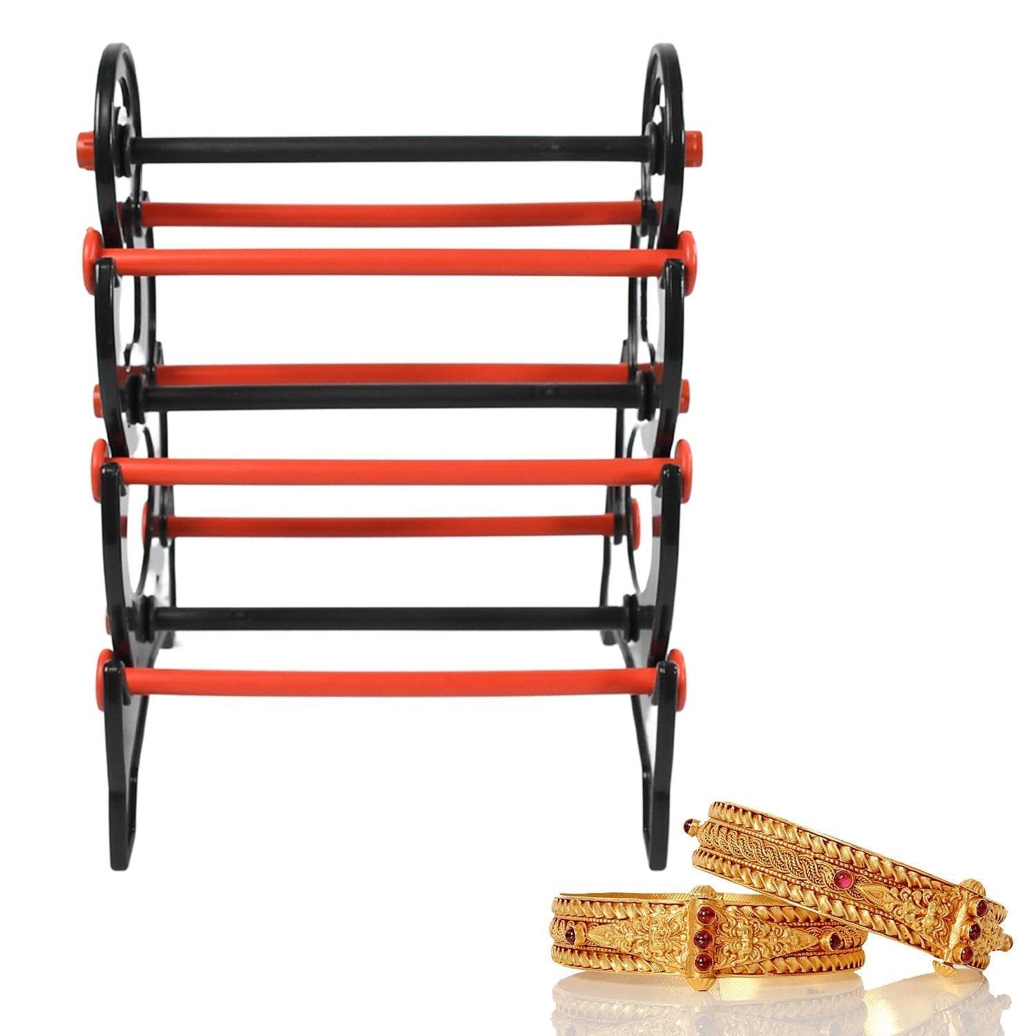 Bangle Stand 3 Step Bangle Storage Organizer Suitable For Display & Home - infinityexculsivestore.com