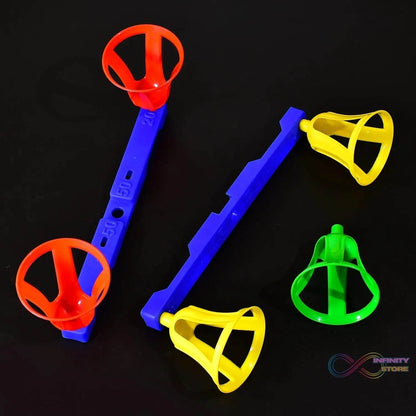 Baskets and balls fun toy for kids with 5 basket and 5 balls. - infinityexculsivestore.com