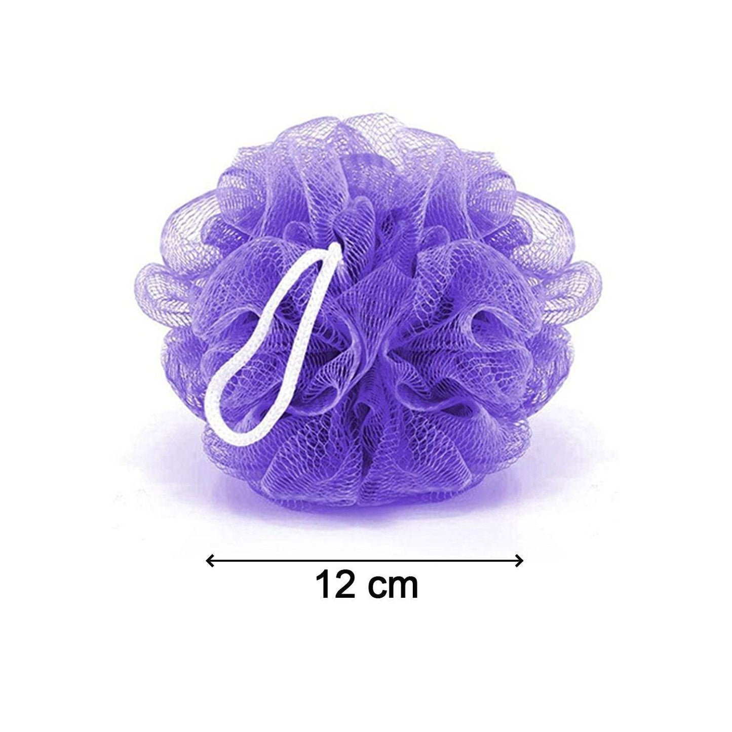 Bath Shower Loofah Sponge Pouf Body Scrubber (Pack of 6Pcs) - infinityexculsivestore.com