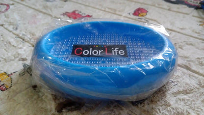 Bathroom Accessories Plastic Soap Case / Soap Dish / Soap Stand, Plastic Soap Case Soap Holder Soap Dish For Bathroom Kitchen Sink (Oval / Heart Shape Soap case / 1 pc ) - infinityexculsivestore.com
