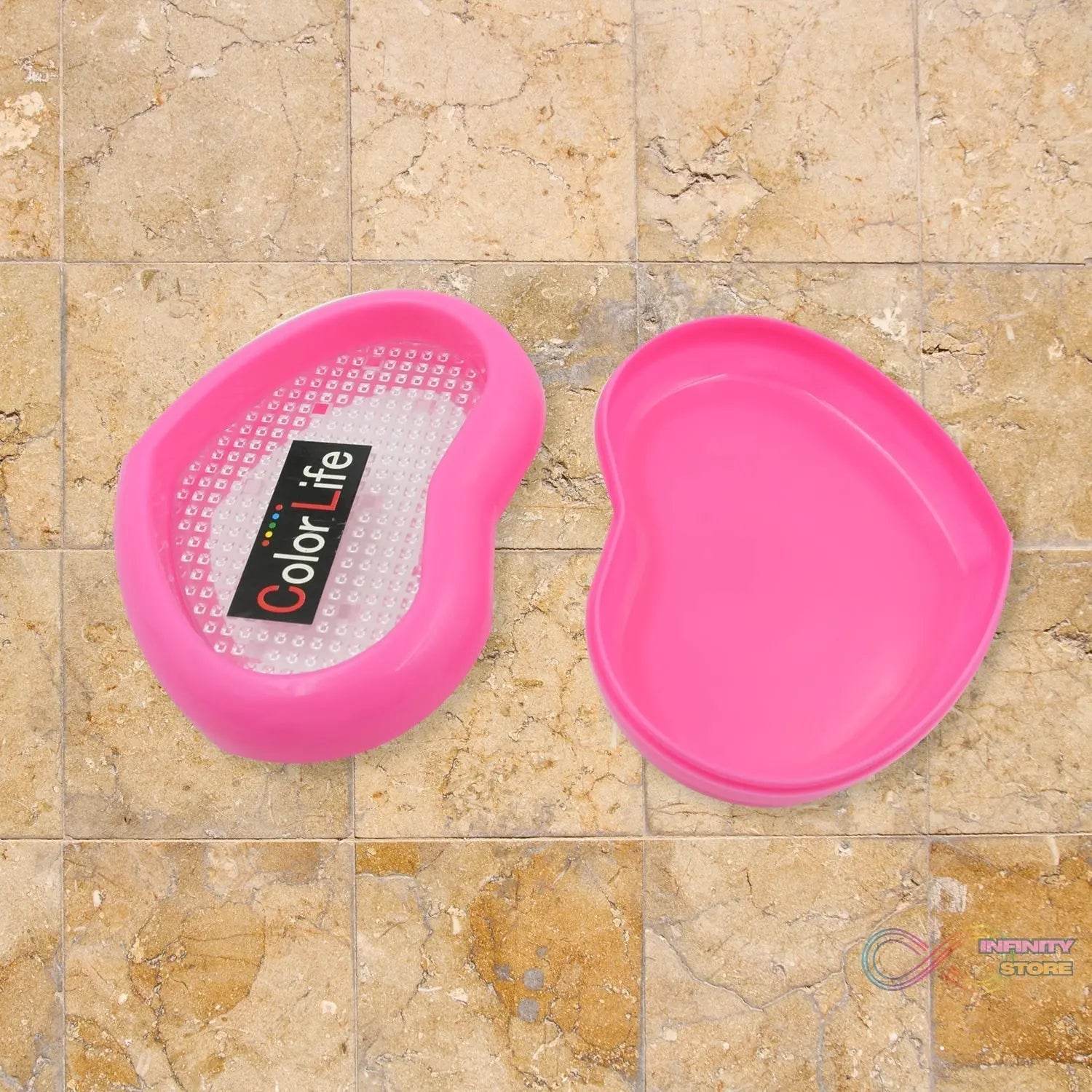 Bathroom Accessories Plastic Soap Case / Soap Dish / Soap Stand, Plastic Soap Case Soap Holder Soap Dish For Bathroom Kitchen Sink (Oval / Heart Shape Soap case / 1 pc ) - infinityexculsivestore.com