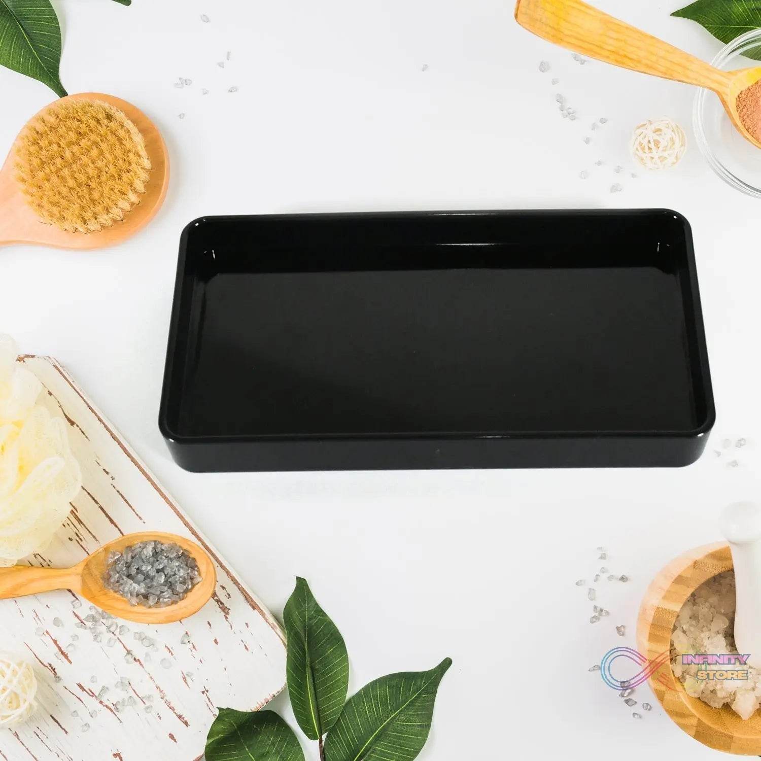 Bathroom Accessories Set, Bathroom Decor with 1 Soap Dispenser, 1 Tumbler, 1 Tray, 1 Soap Dish for Bathroom, Kitchen, Office, Gift for Women and Men (4 pcs set) - infinityexculsivestore.com