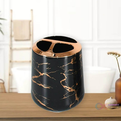 Bathroom Accessory Set Bathroom Decor Premium Quality (5 PCS) 1 X Tumbler,1 X Dispenser,1 X Toothbrush Holder, 1 X Soap Dish & 1 X Tray - infinityexculsivestore.com