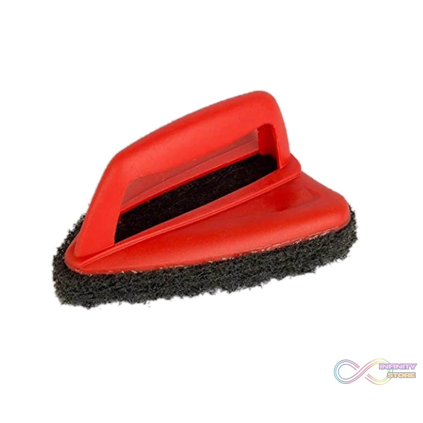 Bathroom Brush with abrasive scrubber for superior tile cleaning - infinityexculsivestore.com