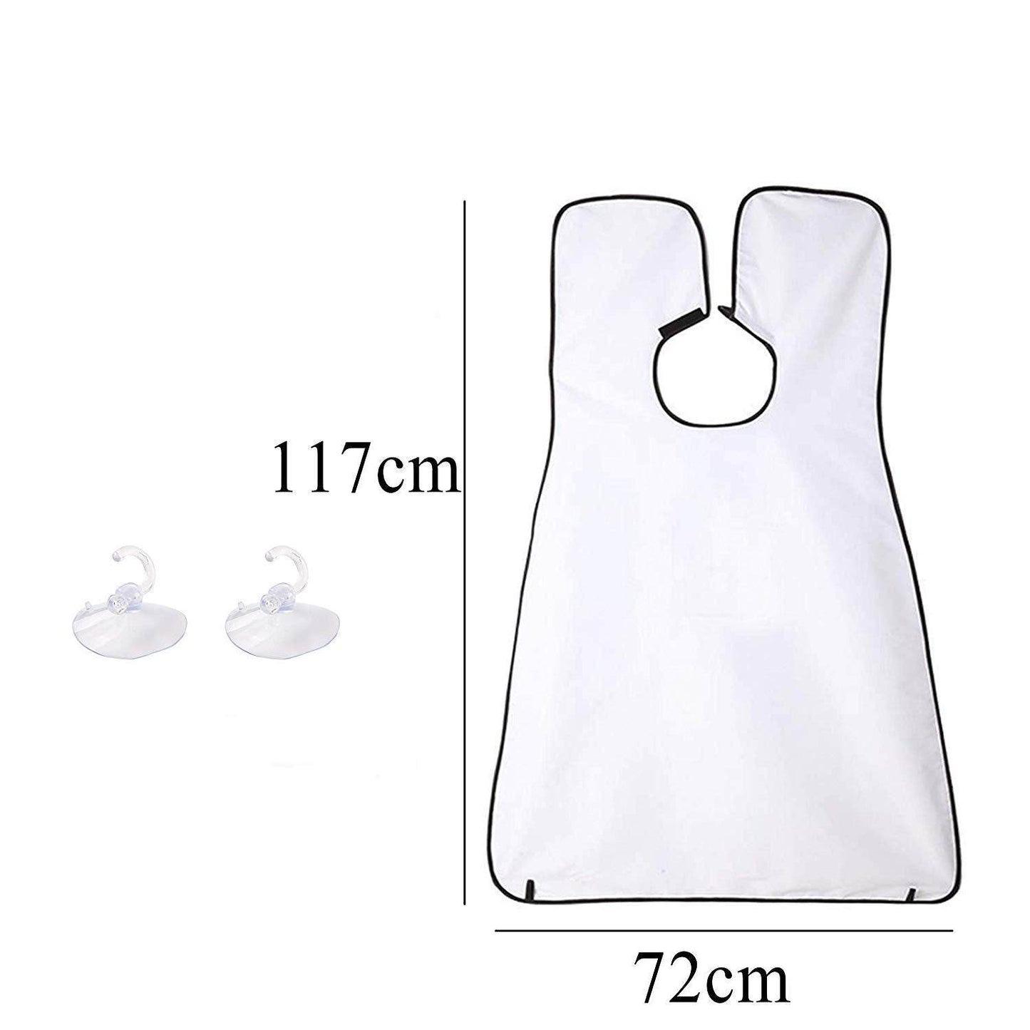 Beard Apron Hair Clippings Catcher Grooming Bib - infinityexculsivestore.com